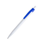 KIFIC, ручка шариковая, белый/фиолетовый, пластик - купить оптом