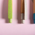 SYDOR, ручка шариковая, красный, бамбук, пластик с пшеничной соломой, фото 3