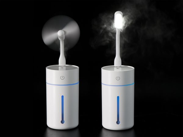 USB увлажнитель воздуха с двумя насадками «Sprinkle» - купить оптом