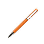 Ручка шариковая ETHIC CHROME, оранжевый, пластик, металл