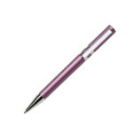 Ручка шариковая ETHIC, металлизированное покрытие, черный, пластик, металл - купить оптом