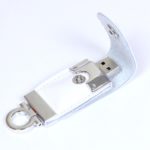 USB 3.0/micro USB/Type-C - флешка на 32 Гб 3-в-1 с поворотным механизмом - купить оптом