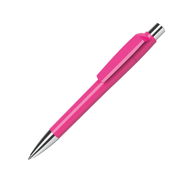 Ручка шариковая MOOD, розовый, пластик, металл - купить оптом