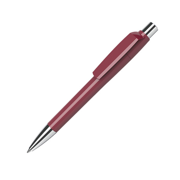 Ручка шариковая MOOD, бордовый, пластик, металл - купить оптом