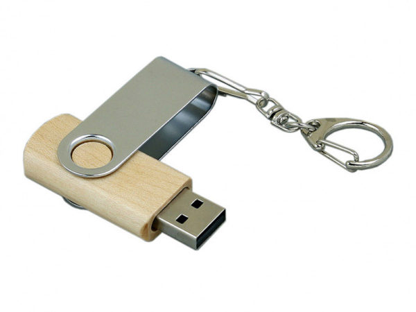 USB 3.0- флешка промо на 32 Гб с поворотным механизмом - купить оптом