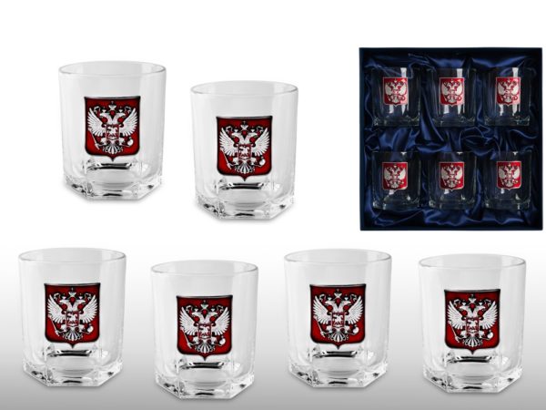 Набор стаканов для виски «Российский стиль» - купить оптом