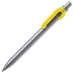 Набор  FANCY:Универсальный аккумулятор(2200мAh), блокнот и ручка в подарочной коробке,желтый, шт, фото 5