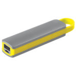 Набор  FANCY:Универсальный аккумулятор(2200мAh), блокнот и ручка в подарочной коробке,желтый, шт, фото 6