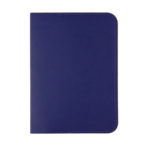 Обложка для паспорта  "Impression", 10*13,5 см, PU, синий с серым