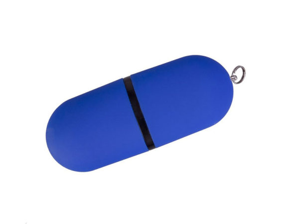 USB 2.0- флешка на 16 Гб «Пилюля Soft-touch» - купить оптом