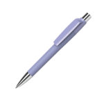 Ручка шариковая MOOD, покрытие soft touch, фиолетовый, пластик, металл - купить оптом