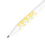 N11 ручка шариковая, желтый, пластик, фото 1