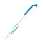 Ручка шариковая VIEW, покрытие soft touch, фиолетовый, пластик, металл - купить оптом