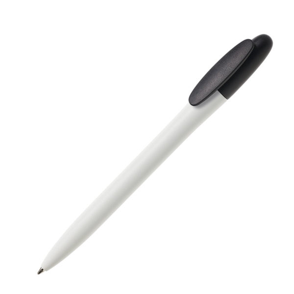 Ручка шариковая BAY, черный, пластик - купить оптом