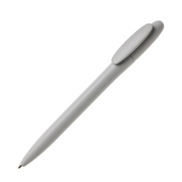 Ручка шариковая BAY, серый, пластик - купить оптом