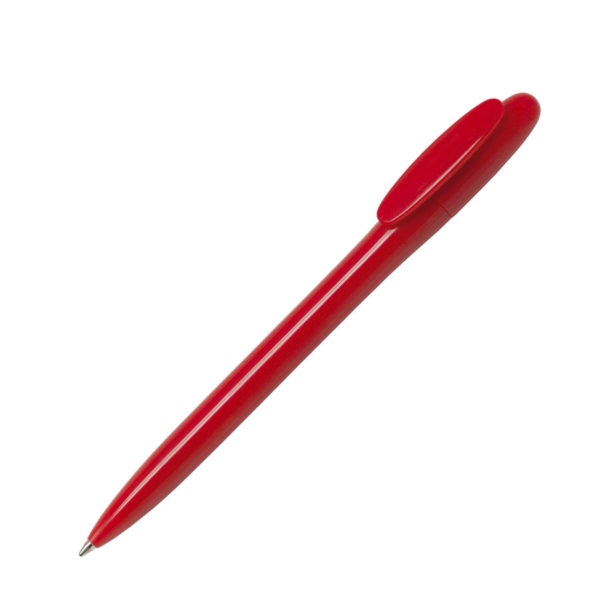 Ручка шариковая BAY, красный, пластик - купить оптом