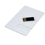 USB 2.0- флешка на 8 Гб в виде пластиковой карты с полностью выдвижным чипом, фото 2