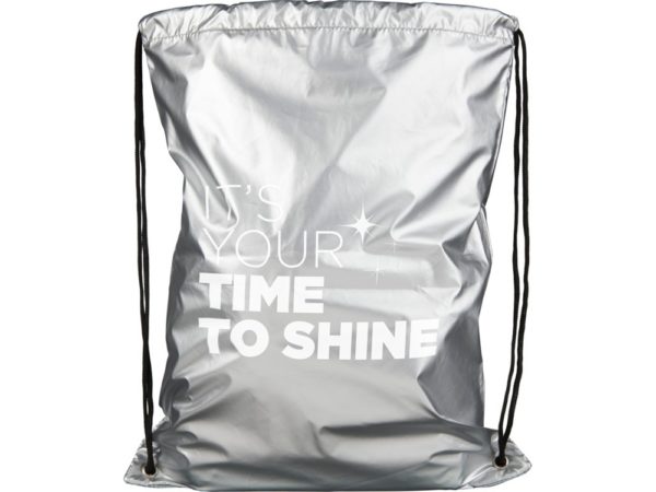Рюкзак-мешок «Be Inspired» блестящий - купить оптом