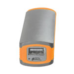 Универсальный аккумулятор "Fancy" (2200mAh), серый с оранжевым, 12,9х2,7х2,2 см,пластик, шт, фото 2
