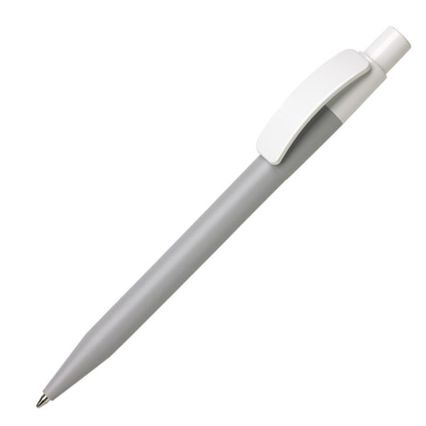 Ручка шариковая PIXEL, серый, пластик - купить оптом
