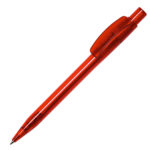 Ручка шариковая PIXEL, красный, пластик