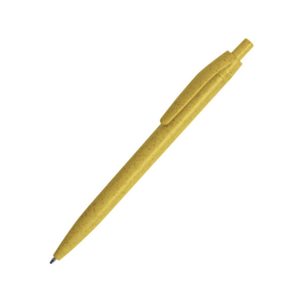 WIPPER, ручка шариковая, желтый, пластик с пшеничным волокном - купить оптом