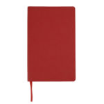 Бизнес-блокнот "Audrey", 130х210 мм, красный, кремовая бумага, гибкая обложка, в линейку, фото 1