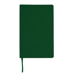 Бизнес-блокнот "Audrey", 130х210 мм, зеленый, кремовая бумага, гибкая обложка, в линейку - купить оптом