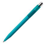 Ручка шариковая PIXEL, покрытие soft touch, зеленый, пластик - купить оптом