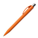 Ручка шариковая PIXEL, покрытие soft touch, оранжевый, пластик