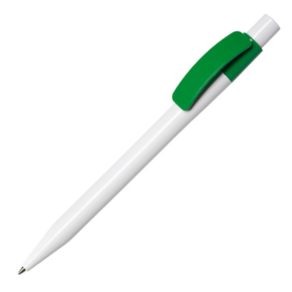 Ручка шариковая PIXEL, зеленый, пластик - купить оптом