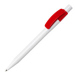 Ручка шариковая PIXEL, красный, пластик - купить оптом