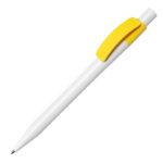 Ручка шариковая PIXEL, желтый, пластик - купить оптом
