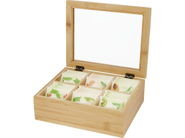 Бамбуковая коробка для чая «Ocre» - купить оптом