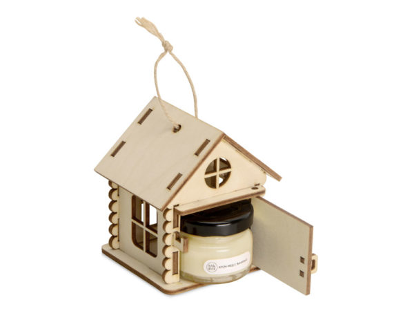 Подарочный набор «Крем-мед с ванилью в домике» - купить оптом