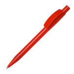 Ручка шариковая PIXEL, красный, пластик - купить оптом