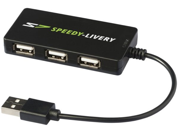 USB Hub на 4 порта «Brick» - купить оптом