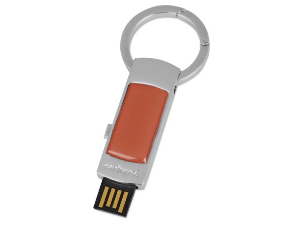 Подарочный набор: брелок с USB-флешкой на 4 Гб, ручка шариковая - купить оптом