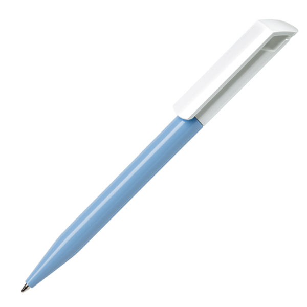 Ручка шариковая ZINK, светло-голубой, пластик - купить оптом