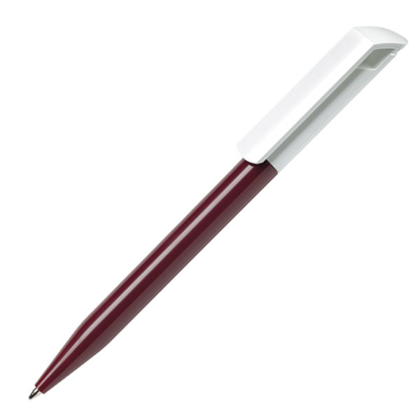 Ручка шариковая ZINK, бордовый, пластик - купить оптом