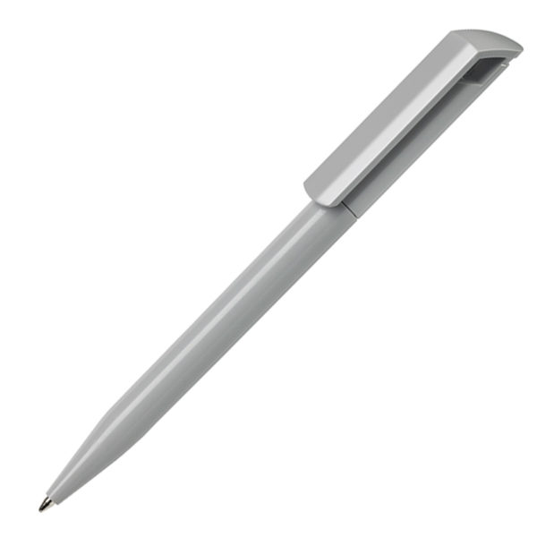 Ручка шариковая ZINK, серый, пластик - купить оптом