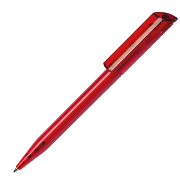 Ручка шариковая ZINK, красный, пластик - купить оптом