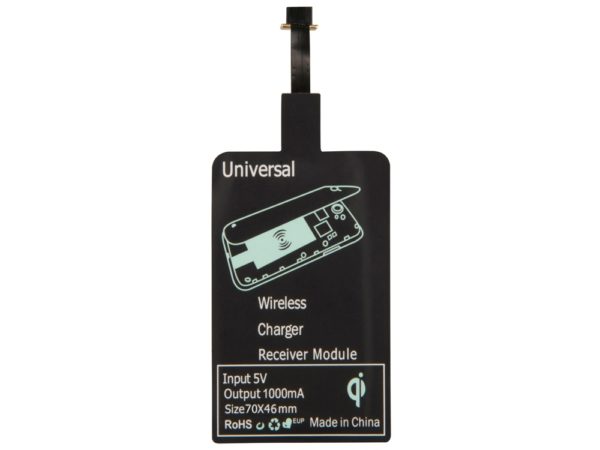 Приёмник Qi для беспроводной зарядки телефона, Micro USB - купить оптом