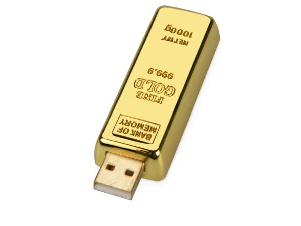 USB-флешка на 4 Гб «Слиток золота» - купить оптом