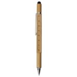 Ручка-стилус из бамбука «Tool» с уровнем и отверткой, фото 3