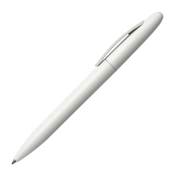 Ручка шариковая ICON, белый, пластик - купить оптом