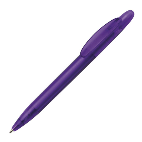 Ручка шариковая ICON FROST, темно-фиолетовый, пластик - купить оптом
