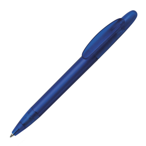 Ручка шариковая ICON FROST, синий, пластик - купить оптом
