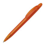 Ручка шариковая ICON FROST, красный, пластик - купить оптом