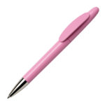 Ручка шариковая ICON CHROME, светло-розовый, пластик